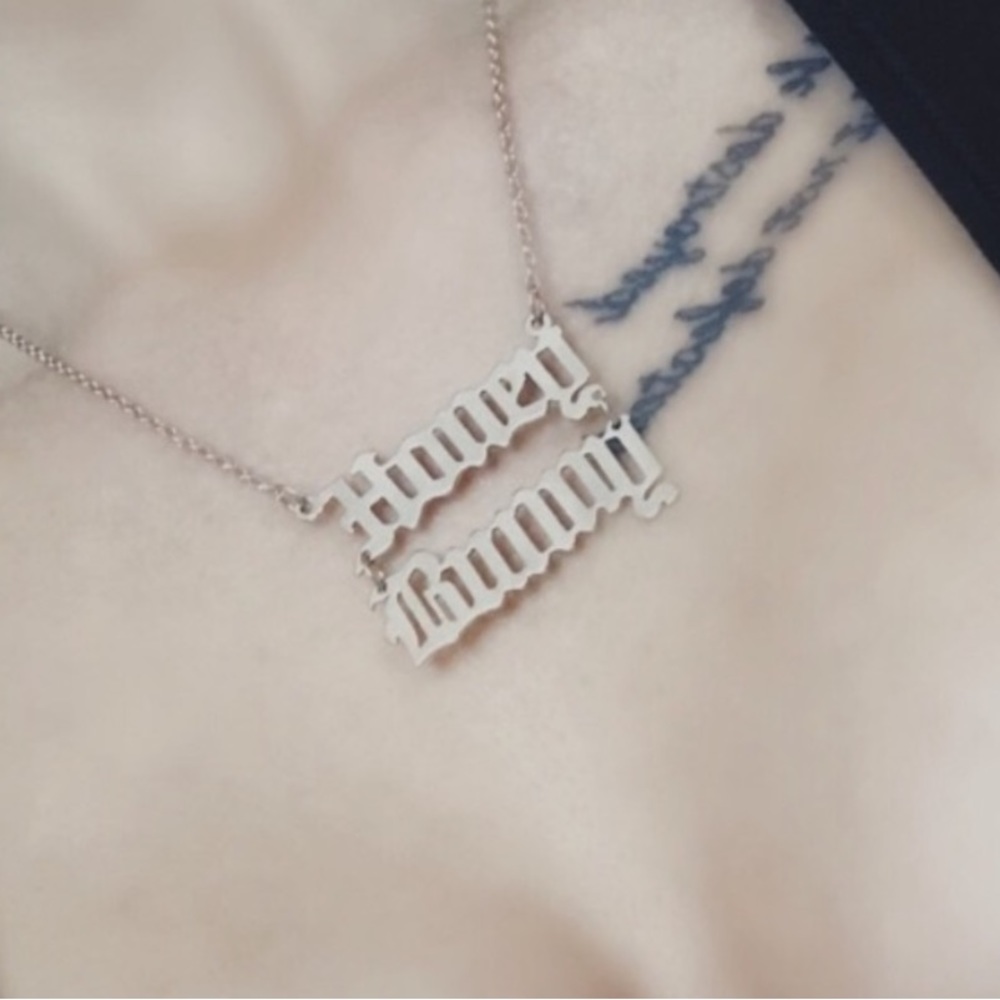 Pulp Fiction Honey Bunny Necklace